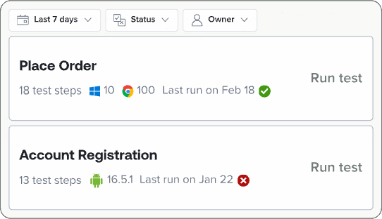 Sauce AI for Test Authoring